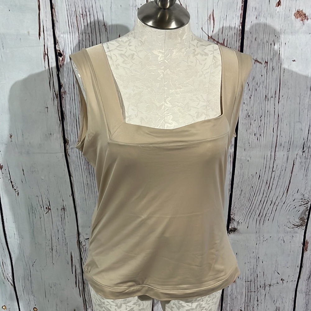Spanx womens shapewear beige top size 3X.